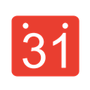 calendar red icon